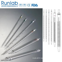 Plastic Serological Pipettes for Accurate Transfer